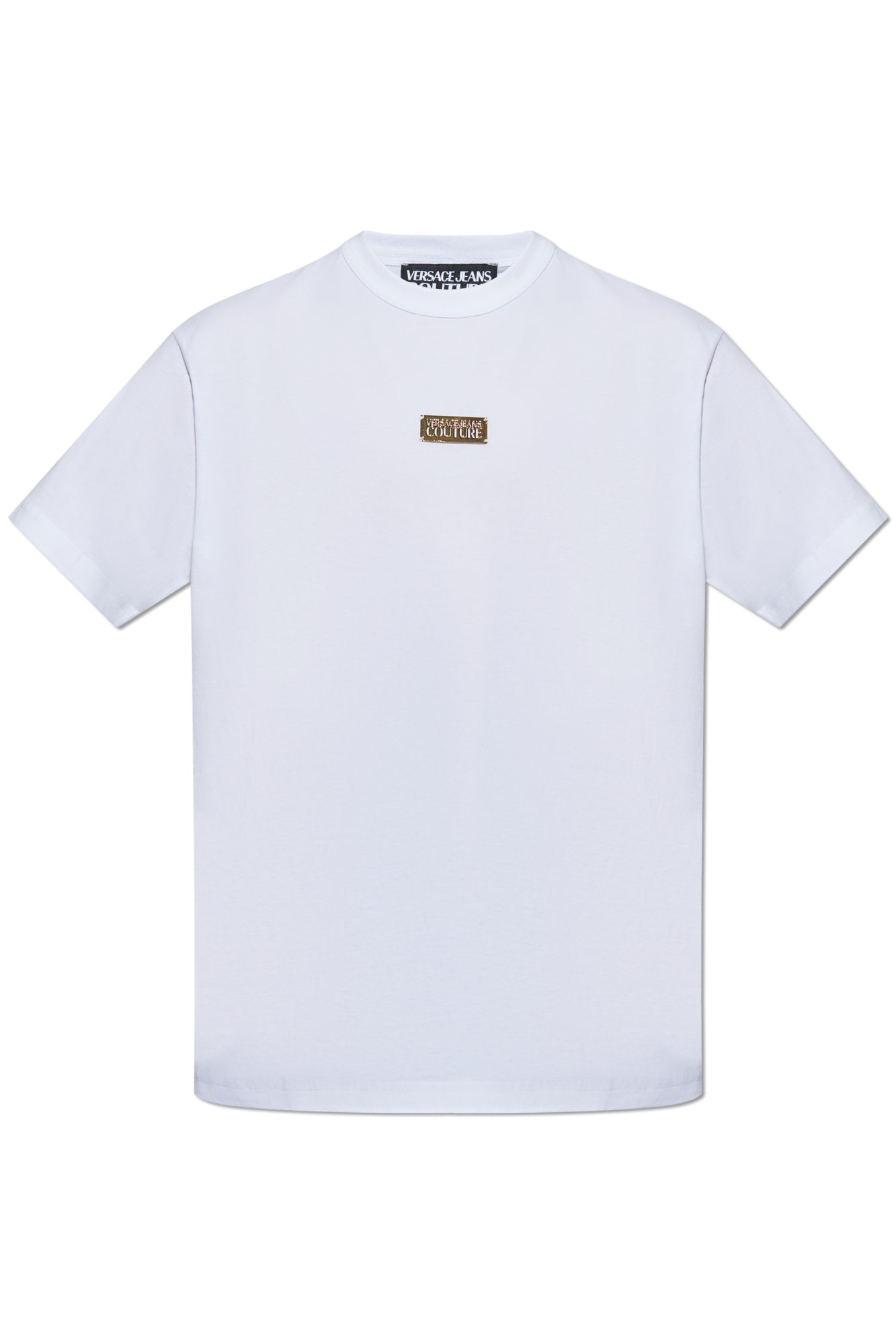 White T-shirt with logo Versace Jeans Couture - Vitkac AS